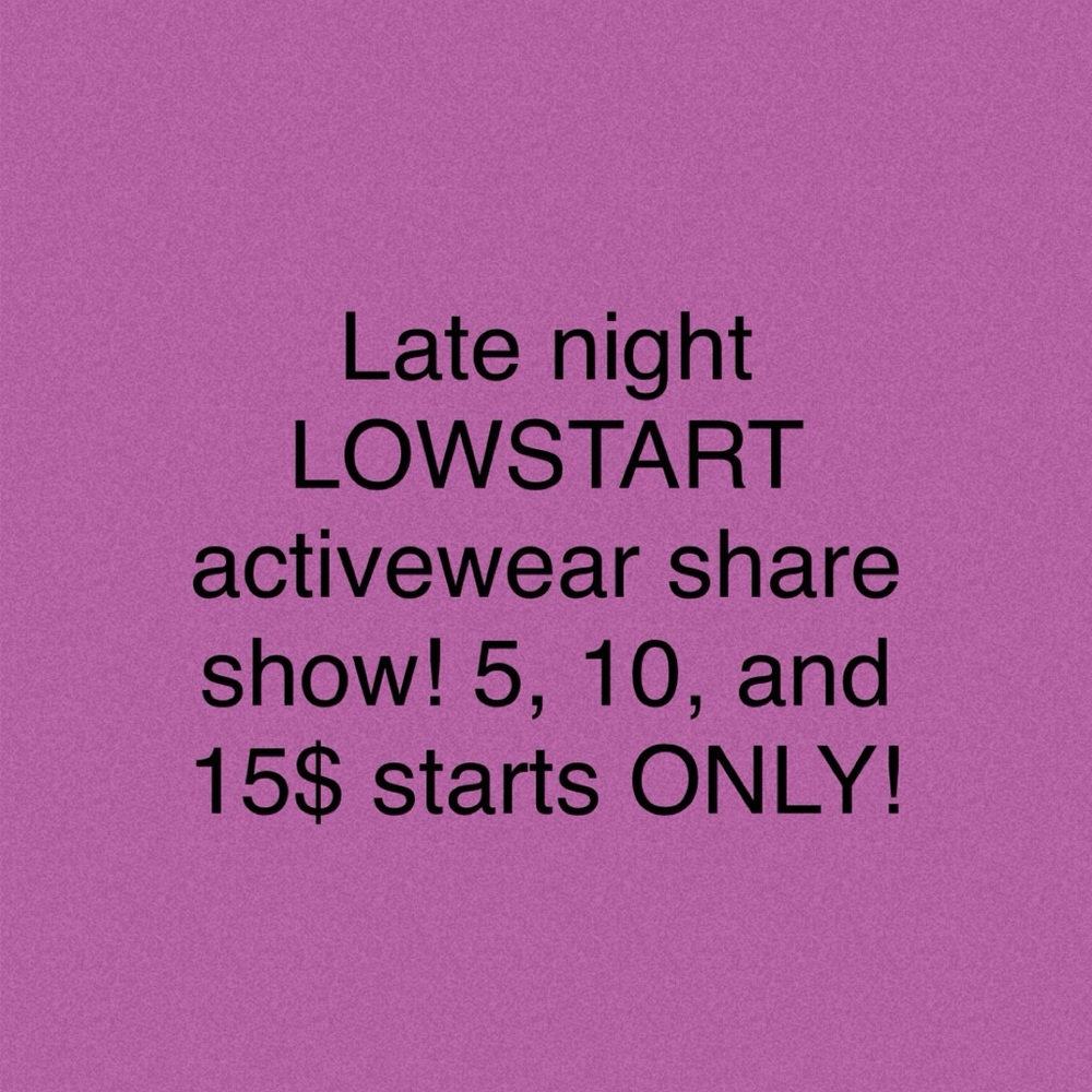 LIKE THIS LISTING TO BE NOTIFIED OF FUTURE SHARE SHOWS!